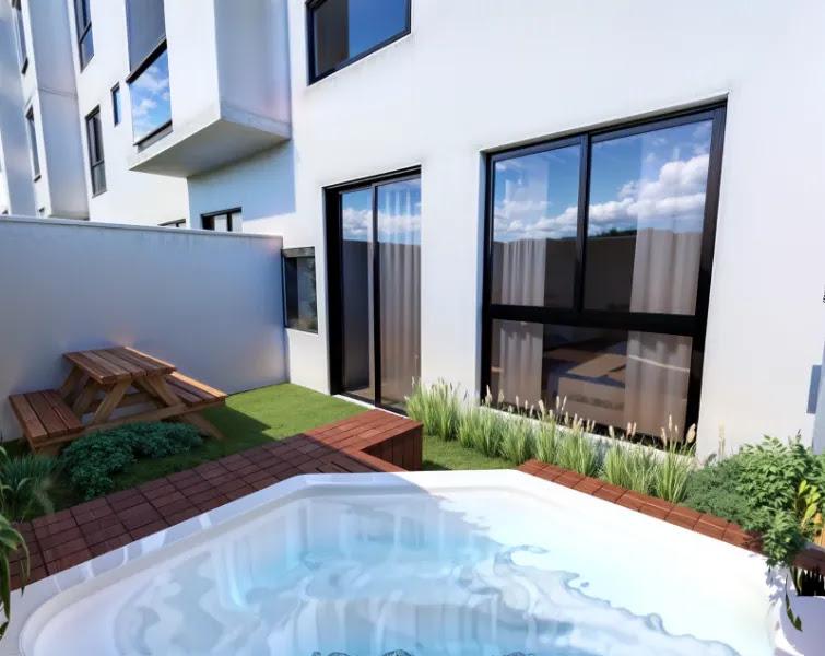Apartamento com Garden